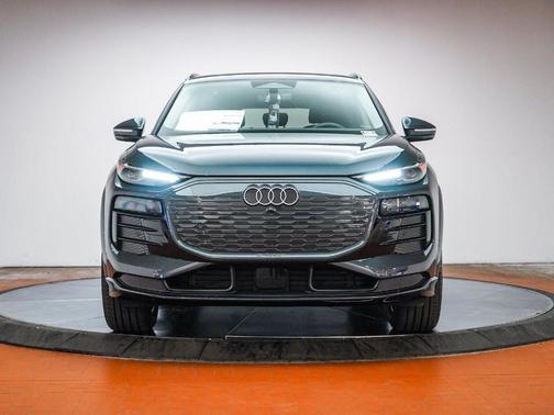 Gray 2025 Audi Q6 e-tron Premium