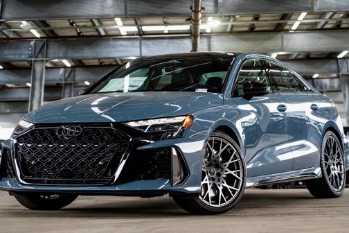 Gray 2026 Audi RS 3 2.5T Sedan
