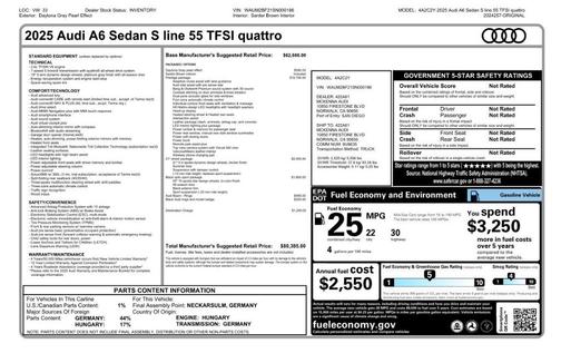 2025 Audi A6 55 Premium