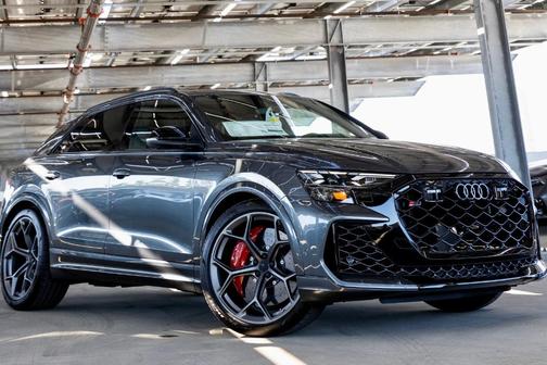 Gray 2026 Audi RS Q8 4.0T quattro