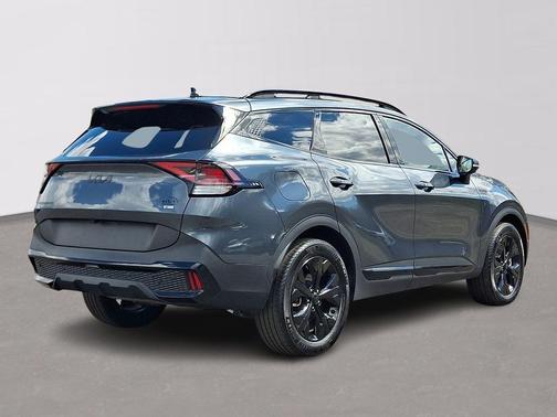 Gravity Gray 2025 Kia Sportage Plug-In Hybrid X-Line