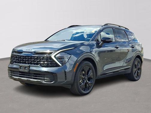 Gravity Gray 2025 Kia Sportage Plug-In Hybrid X-Line