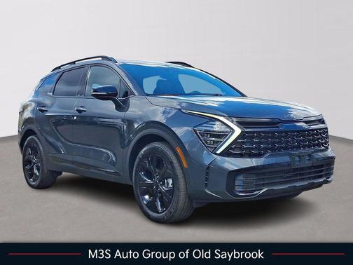 Gravity Gray 2025 Kia Sportage Plug-In Hybrid X-Line