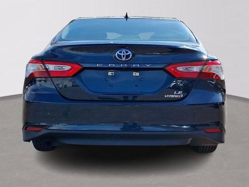 Teal 2019 Toyota Camry Hybrid LE