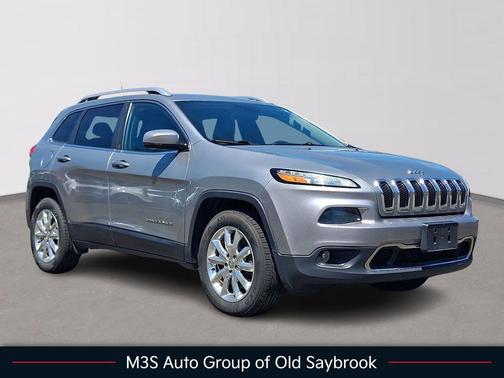Billet Silver Metallic Clearcoat 2017 Jeep Cherokee Limited