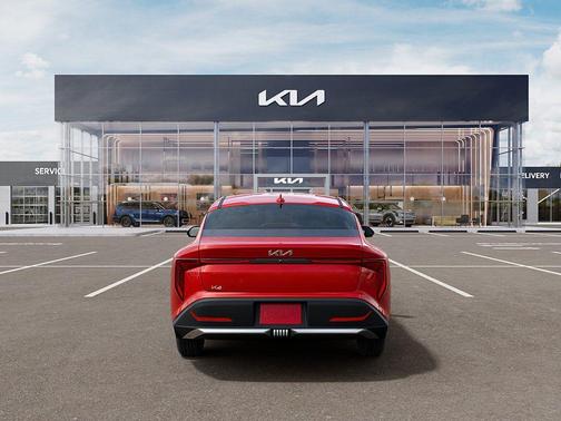 Currant Red 2026 Kia K4 LXS
