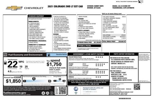 2021 Chevrolet Colorado LT