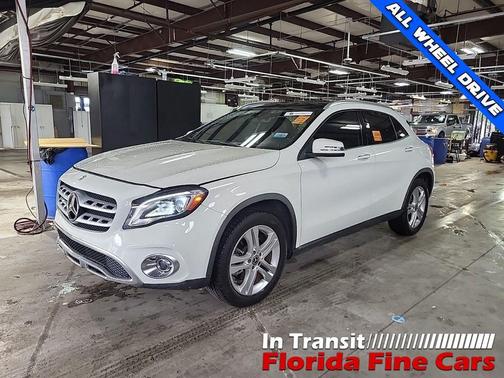 White 2018 Mercedes-Benz GLA 250 Base 4MATIC