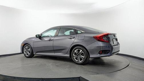 Modern Steel Metallic 2017 Honda Civic LX