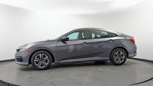 Modern Steel Metallic 2017 Honda Civic LX