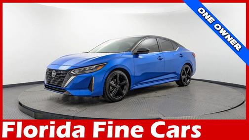 2t Blu Blk Roof 2024 Nissan Sentra SR
