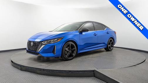 2t Blu Blk Roof 2024 Nissan Sentra SR