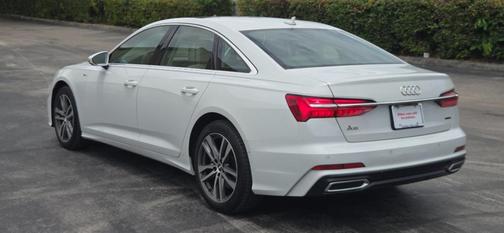 Glacier White Metallic 2020 Audi A6 55 Premium Plus