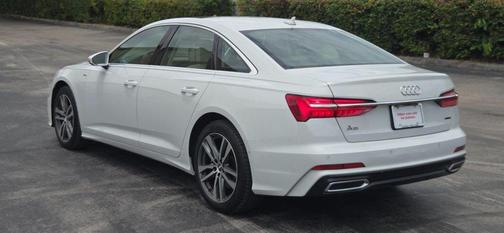 Glacier White Metallic 2020 Audi A6 55 Premium Plus