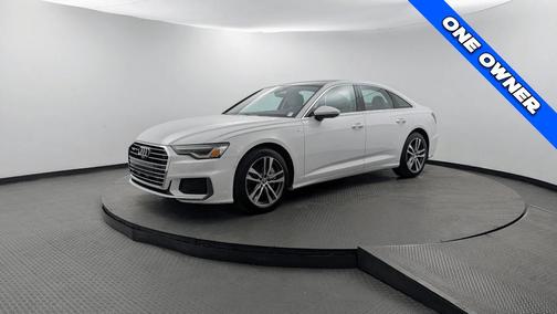 Glacier White Metallic 2020 Audi A6 55 Premium Plus