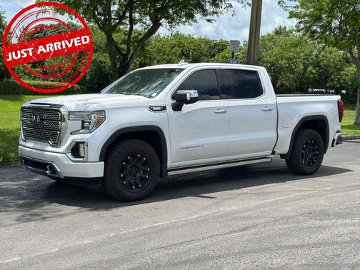 White Frost Tri-Coat 2021 GMC Sierra 1500 Denali
