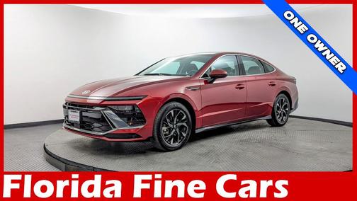 Red 2025 Hyundai SONATA SEL