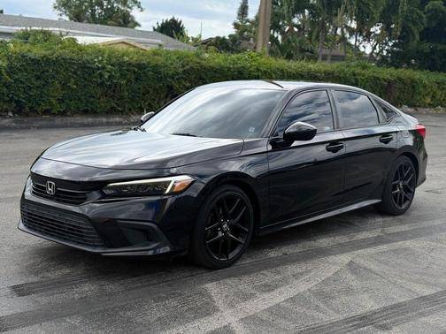 Crystal Black Pearl 2023 Honda Civic Sport