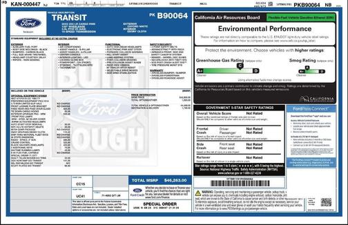 2023 Ford Transit-250 Base