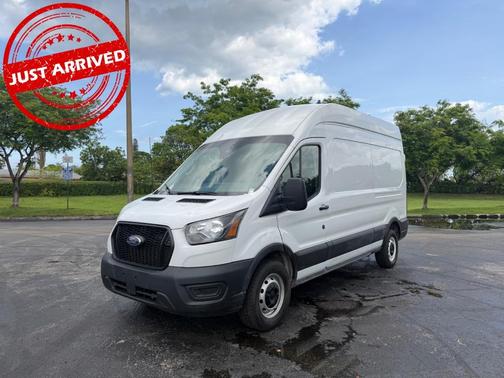 Oxford White 2023 Ford Transit-250 Base