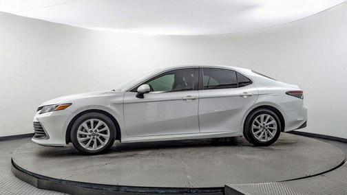 White 2023 Toyota Camry LE