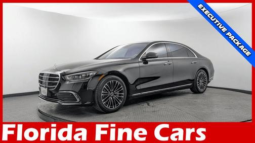Black 2022 Mercedes-Benz S-Class S 580 4MATIC