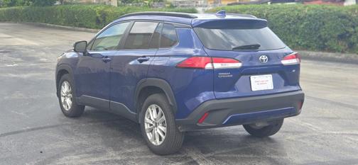 Blue Crush Metallic 2023 Toyota Corolla Cross LE