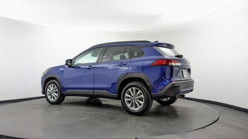 Blue Crush Metallic 2023 Toyota Corolla Cross LE