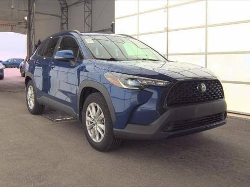 Blue Crush Metallic 2023 Toyota Corolla Cross LE