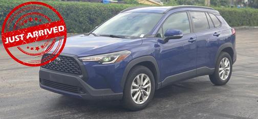 Blue Crush Metallic 2023 Toyota Corolla Cross LE
