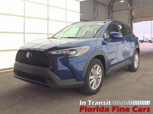 Blue Crush Metallic 2023 Toyota Corolla Cross LE