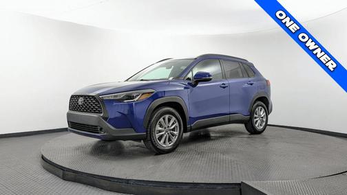Blue Crush Metallic 2023 Toyota Corolla Cross LE