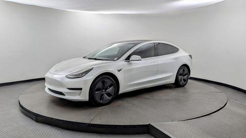 Pearl White Multi 2020 Tesla Model 3 Standard Range Plus