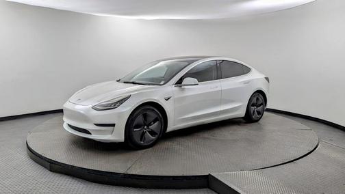 Pearl White Multi 2020 Tesla Model 3 Standard Range Plus