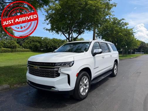Summit White 2023 Chevrolet Suburban Premier