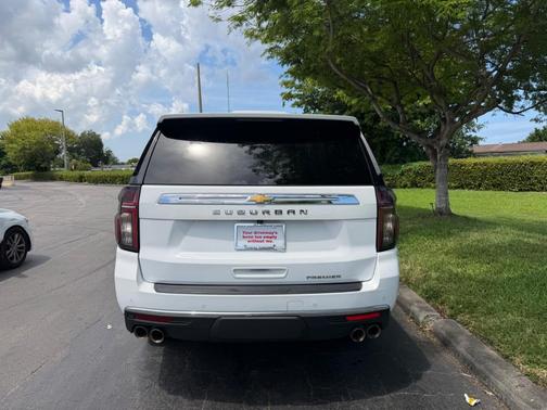 Summit White 2023 Chevrolet Suburban Premier