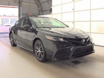 Black 2021 Toyota Camry SE