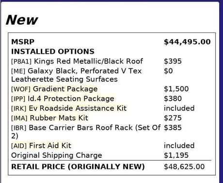 Kings Red 2021 Volkswagen ID.4 Pro S