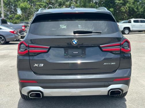 Dark Graphite Metallic 2022 BMW X3 xDrive30i