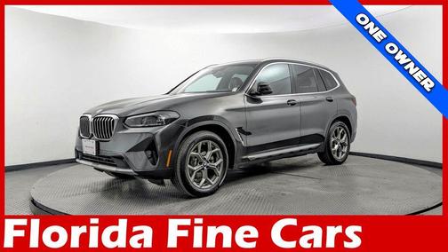 Dark Graphite Metallic 2022 BMW X3 xDrive30i