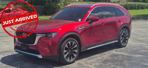 Soul Red Crystal Metallic 2024 Mazda CX-90 Premium