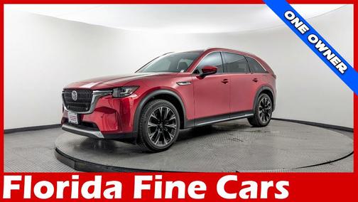 Soul Red Crystal Metallic 2024 Mazda CX-90 Premium