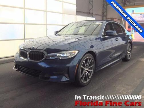 Blue 2020 BMW 330 i
