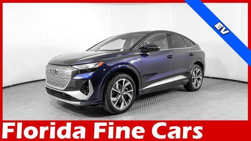 Navarra Blue Metallic 2023 Audi Q4 e-tron 50 Prestige