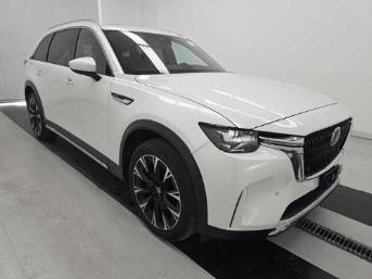 Rhodium White Metallic 2024 Mazda CX-90 PHEV Premium Plus