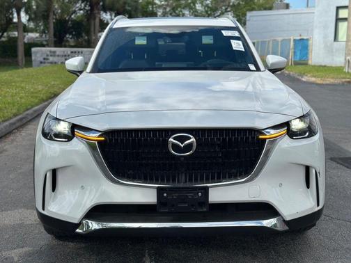 Rhodium White Metallic 2024 Mazda CX-90 PHEV Premium Plus