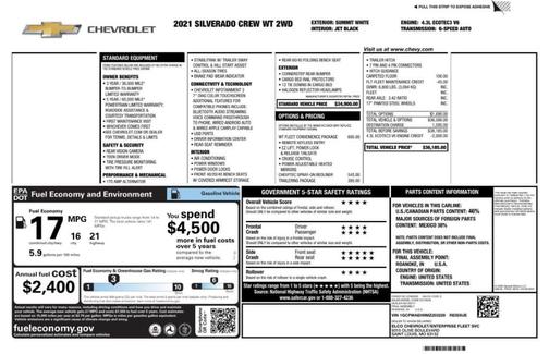 2021 Chevrolet Silverado 1500 WT