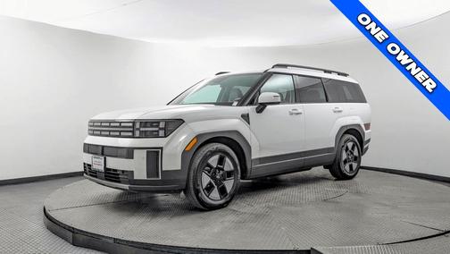 White 2025 Hyundai SANTA FE HEV SEL