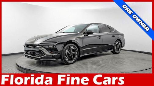 Onyx Black 2024 Hyundai SONATA SEL