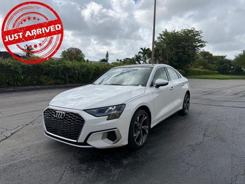 Ibis White 2022 Audi A3 Premium